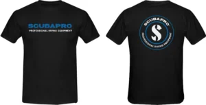 Scubapro: T-shirt / zwart