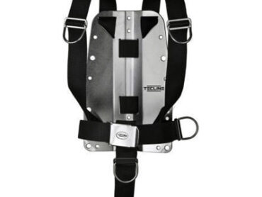 Tecline:  DIR harnas & backplate 3 mm / aluminium