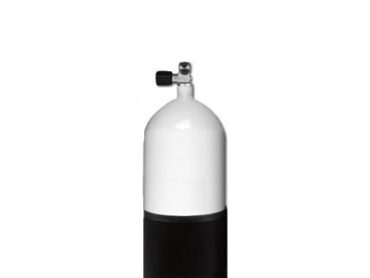 Mono cilinder staal / 12 liter-kort