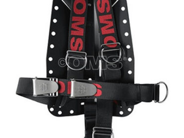 OMS:  DIR harnas & backplate / aluminium