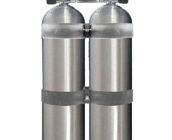 Dubbelset aluminium / 80 cuft