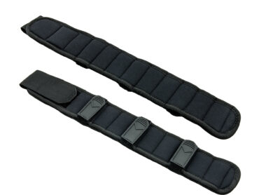 Tecline: Schouderpads zwart