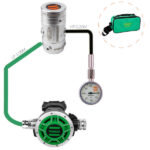 Tecline: R2 TEC1 100% O2 M26x2 with SPG, stage set
