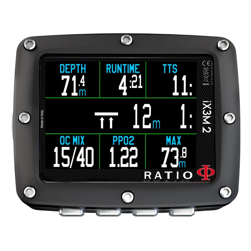 Ratio: IX3M 2 DEEP dive computer + Transmitter