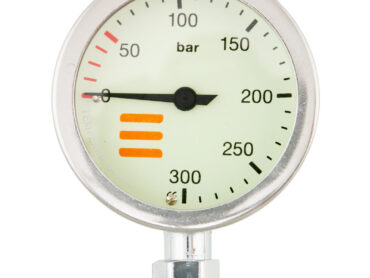 Tecline: SPG 63 - 230 bar chroom