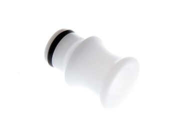 She-P: P-valve White o-ring sealing plug