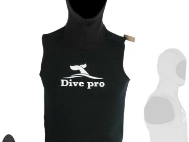 Divepro: Manta vest met kap dames