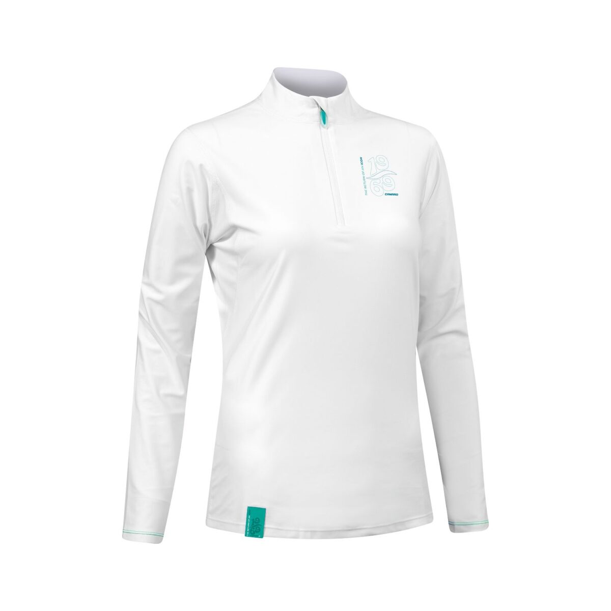 C-EN-C49070-50-Quarterzip Women LS 1969_turchese_baia_RGB_1920x1920