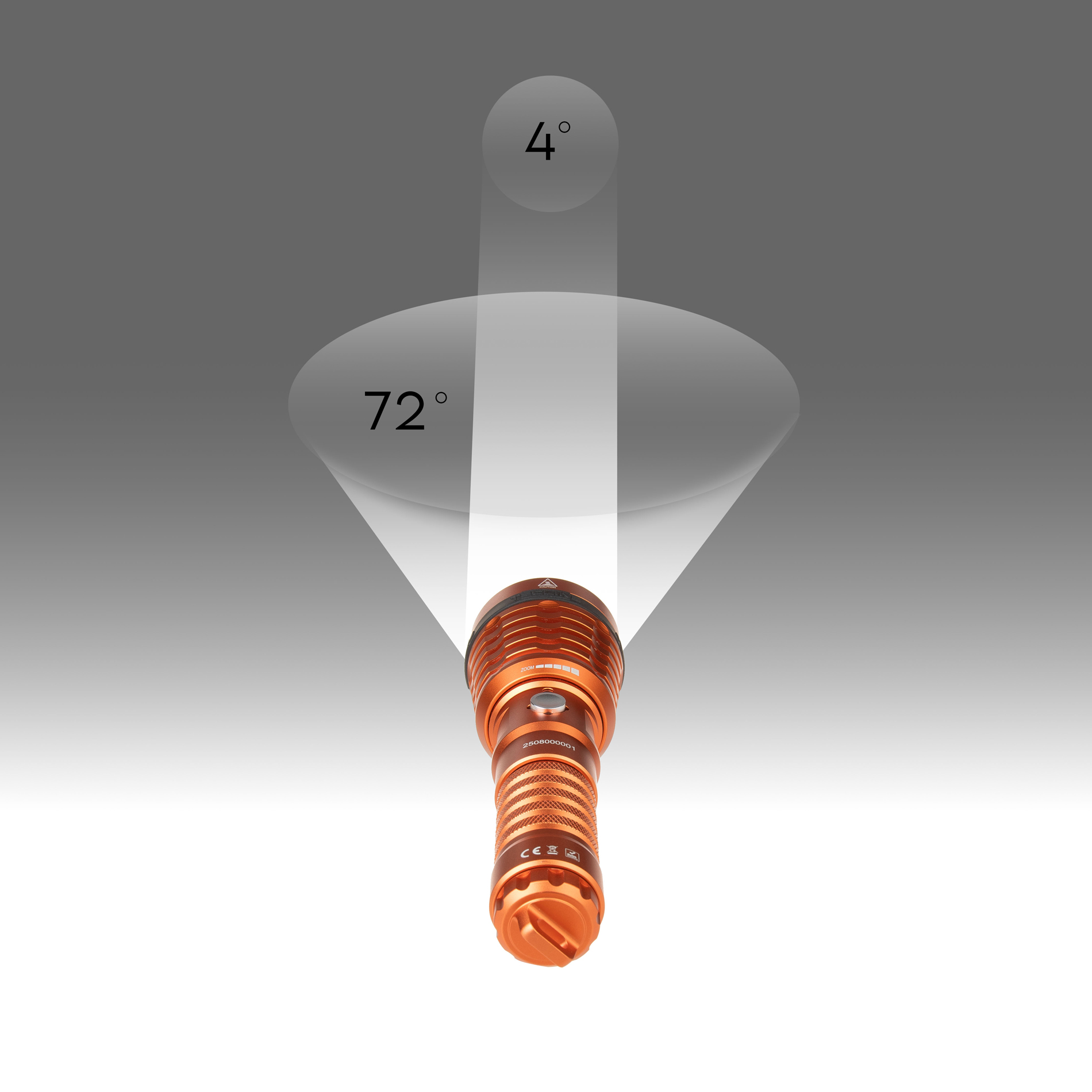 Tecline: LED light Zoom, 1500 lm - Oranje - deDuikspecialist in ...