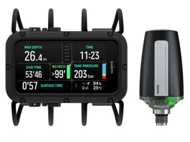 Suunto: Nautic with Bungee Cord and Tank Pod