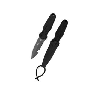 DivePro: Mini Knife duikmes 420SS, kleur Zwart