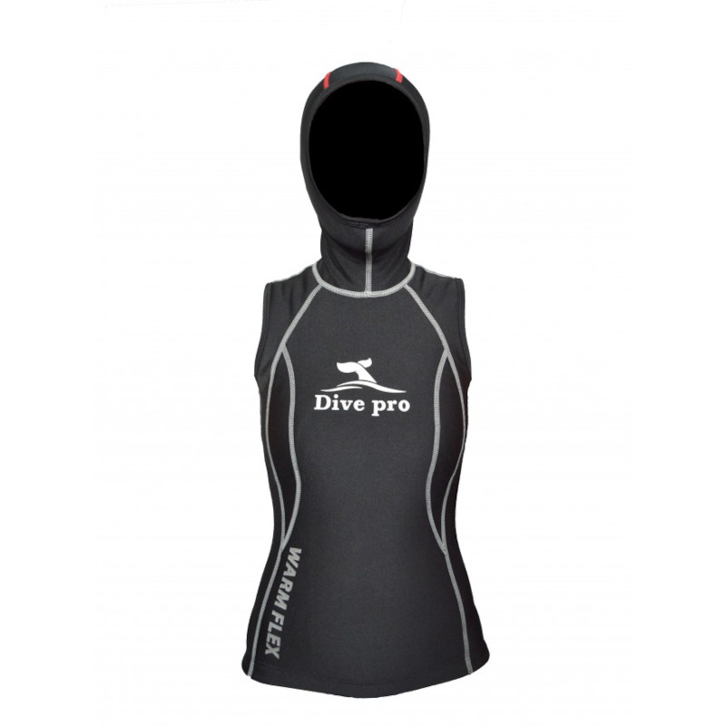 DivePro: Warm Flex – Vest With Hood Heren