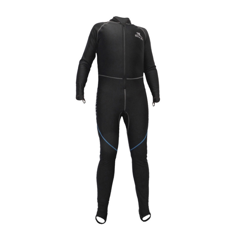 DivePro: Warm Flex Overal front zipp Heren
