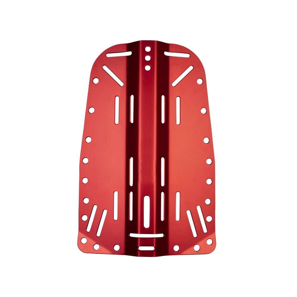 DivePro: Aluminium Backplate rood