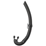Tusa: Freediving Snorkel zwart