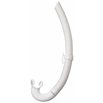 Tusa: Freediving Snorkel wit