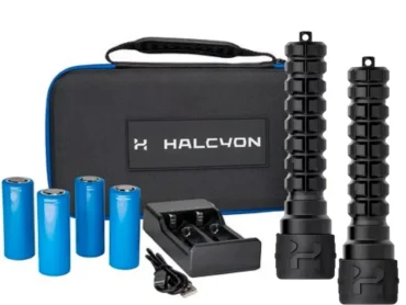 Halcyon: Photon Light Kit - 2 x Photon + 4 x Lithium Batteries